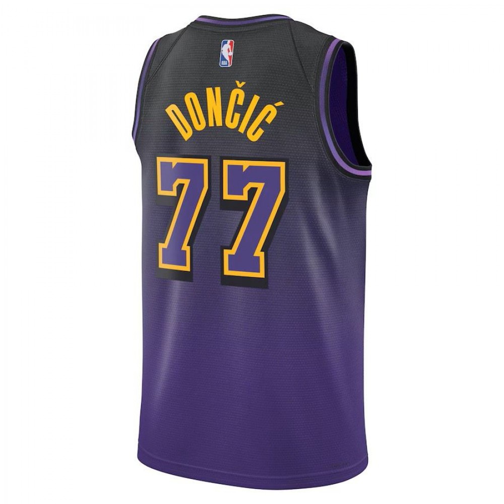 Los Angeles Lakers Unisex City Edition Swingman Jersey 2024 - Purple - Luka Dončić-Pro Kit Vault | Brand New 26/27 Sports Jerseys